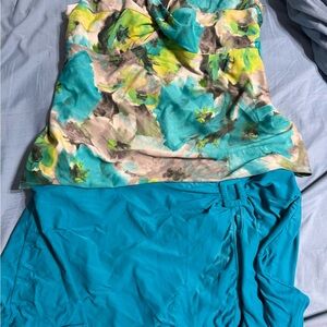 2 piece tankini Plus size